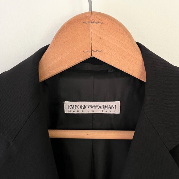 Vintage Armani Wool Coat - Picture 3 of 7